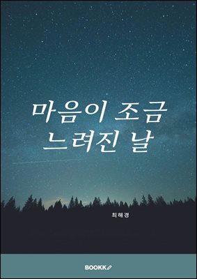 마음이 조금 느려진 날