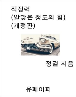 적정력(알맞은 정도의 힘) (개정판)